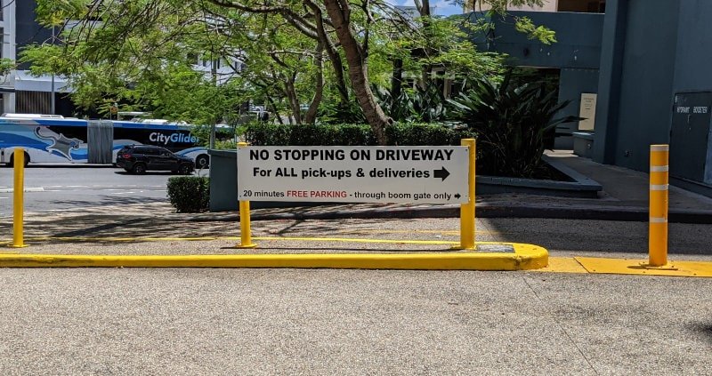 Pick Up and Delivery Area